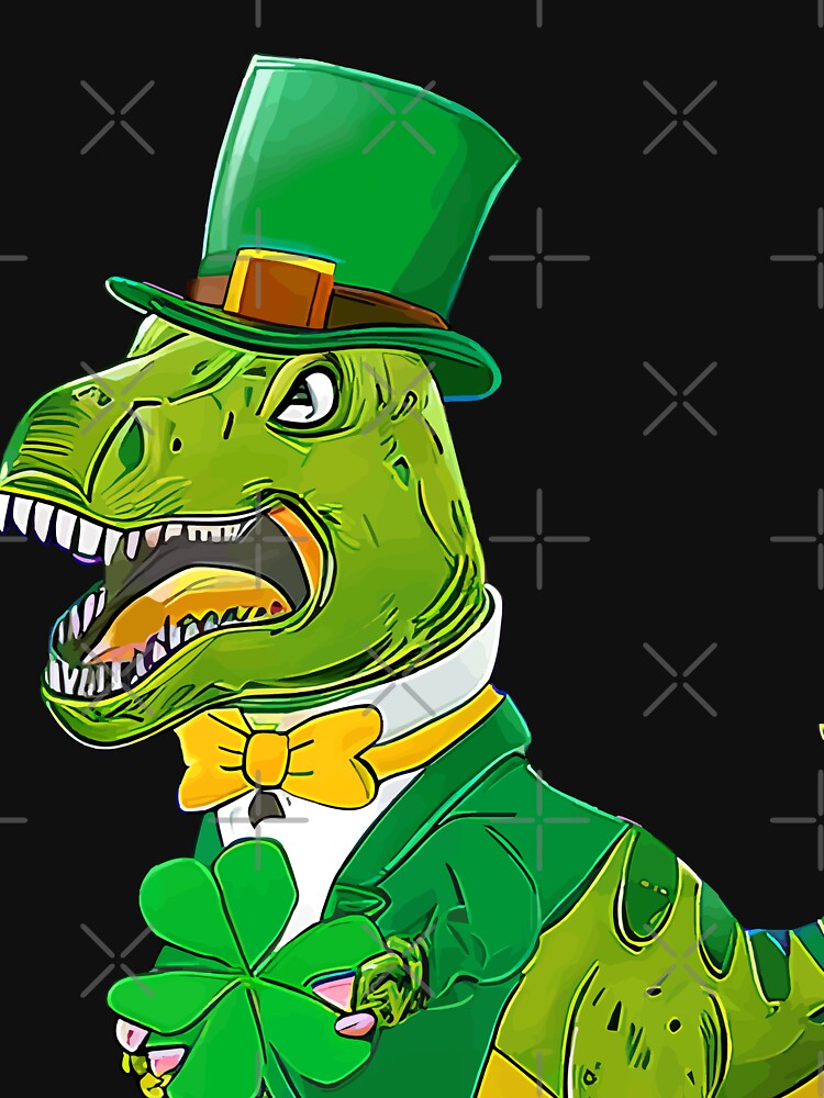 happy st. pat-rex day shirt,kids st. patrick's day shirt,dinosaur st patricks day shirt,boys st. patrick's day... (Image 3)