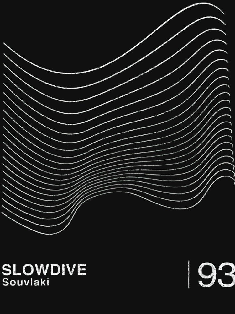 Slowdive Souvlaki  Minimalist Artwork Design by NOSPOD1