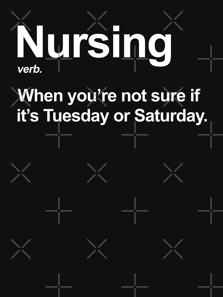 Funny Nursing Definition Nurse Appreciation Humor by allysmar T-Shirts, Hoodie, Sweatshirt | BlankRebels.com (Image 3)