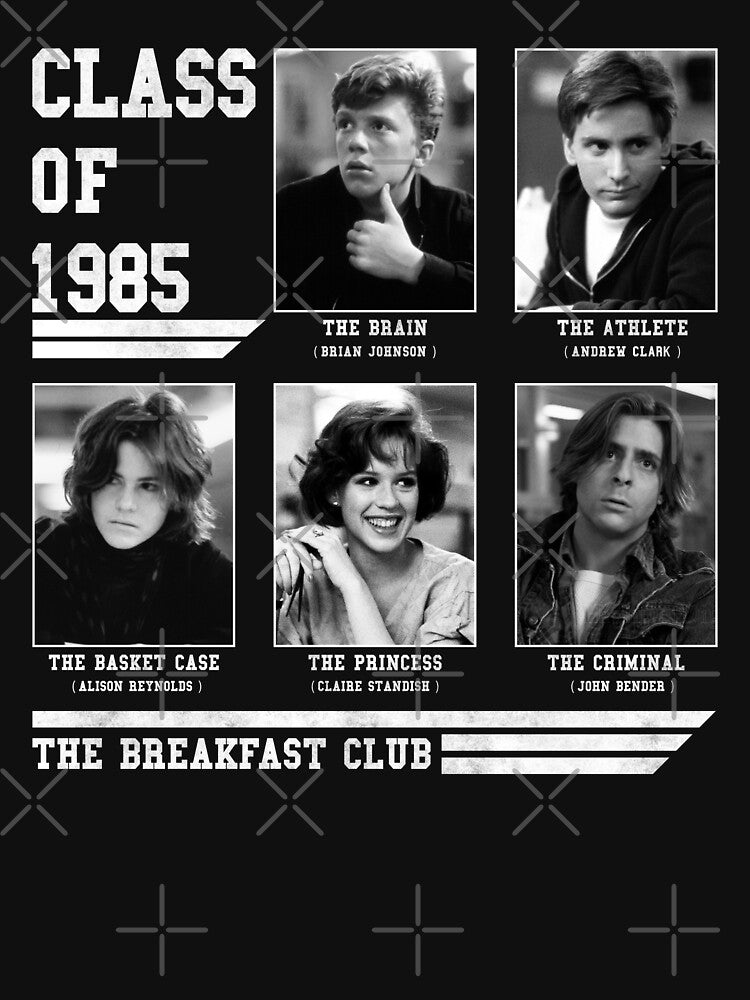 The Breakfast Club - class of 1985 by KelsoBob T-Shirts, Hoodie, Sweatshirt | BlankRebels.com (Image 3)