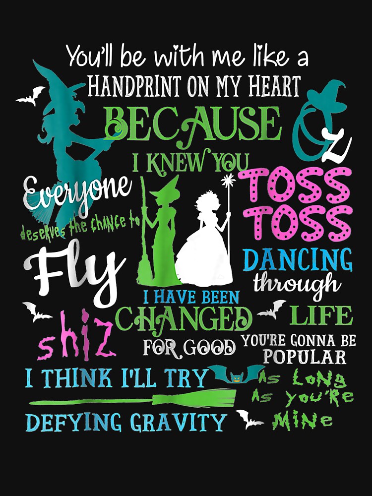 Halloween Wicked Musical by WehringJennie T-Shirts, Hoodie, Sweatshirt | BlankRebels.com (Image 3)