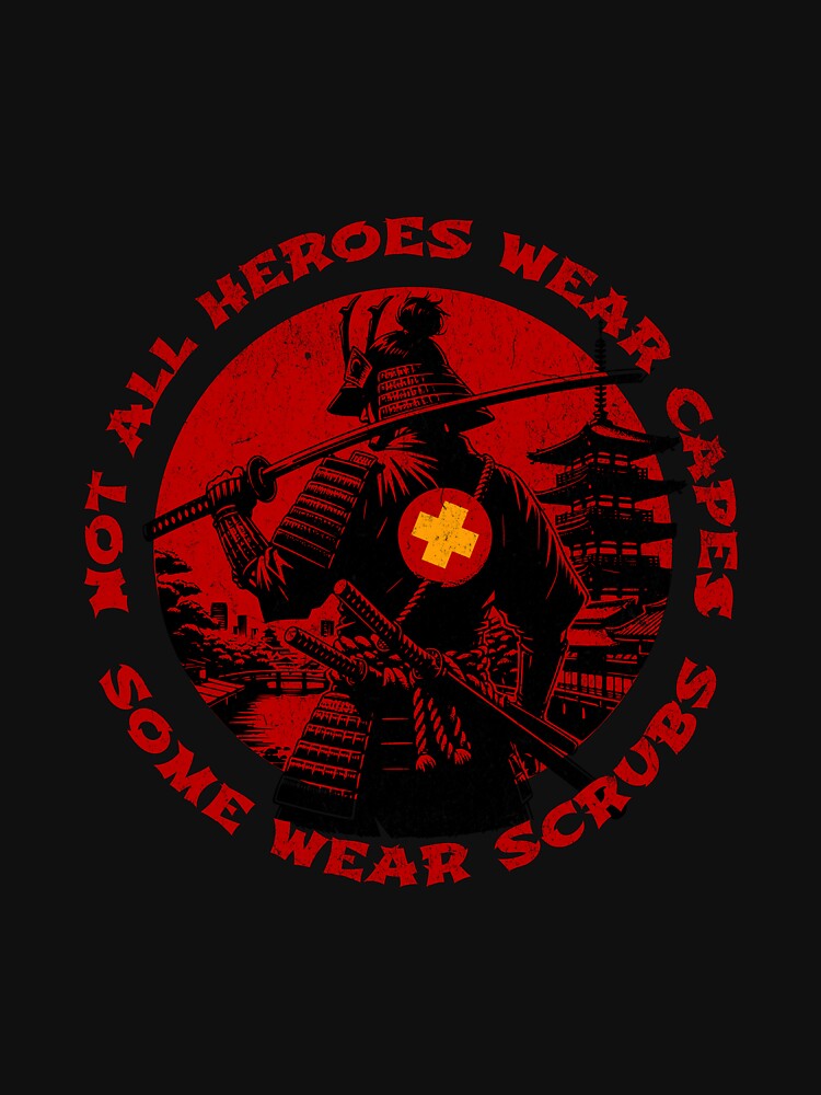 Not all heroes wear capes, some wear scrubs - Nurse Daily by CROWNLIGHT T-Shirts, Hoodie, Sweatshirt (Image 3)