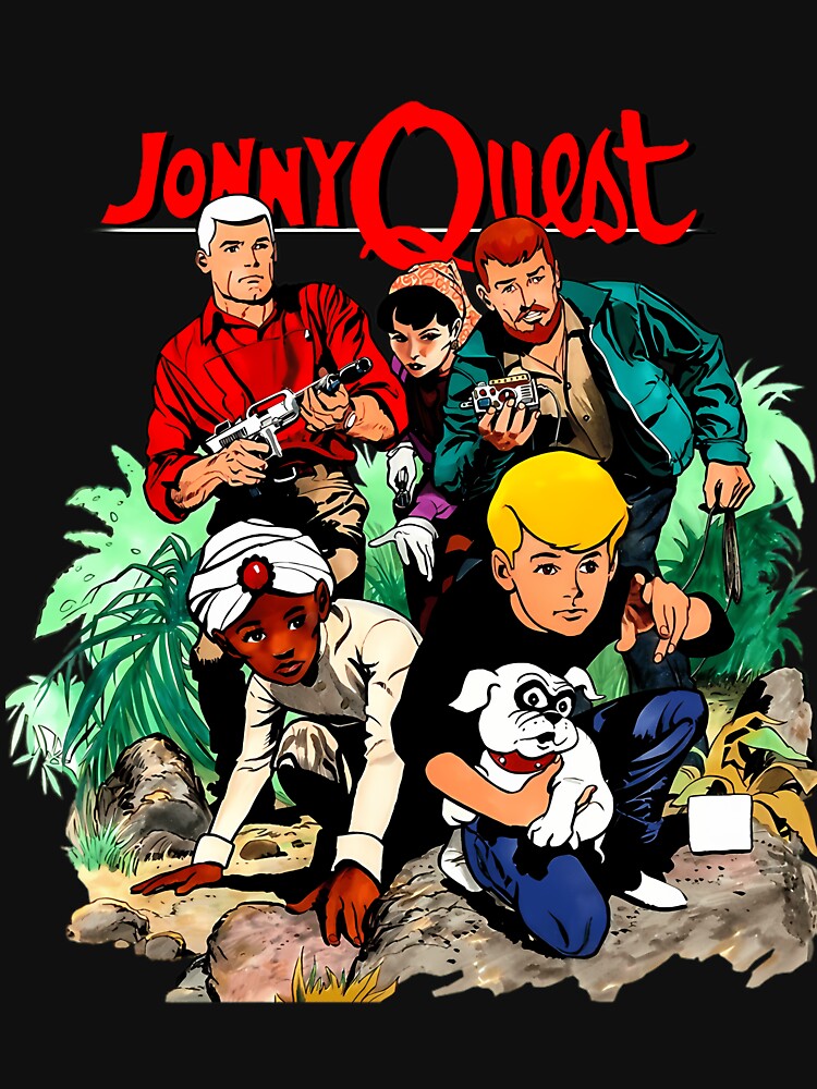 JHONNY QUEST RETRO ANIMATED ILLUSTRATION Classic by keradora T-Shirts, Hoodie, Sweatshirt | BlankRebels.com (Image 3)