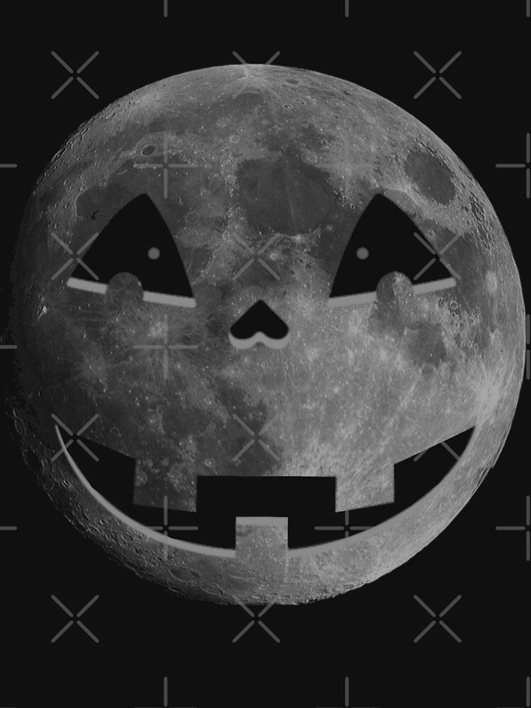 Jack O'Lantern Moon Halloween Design by up4tee T-Shirts, Hoodie, Sweatshirt | BlankRebels.com (Image 3)