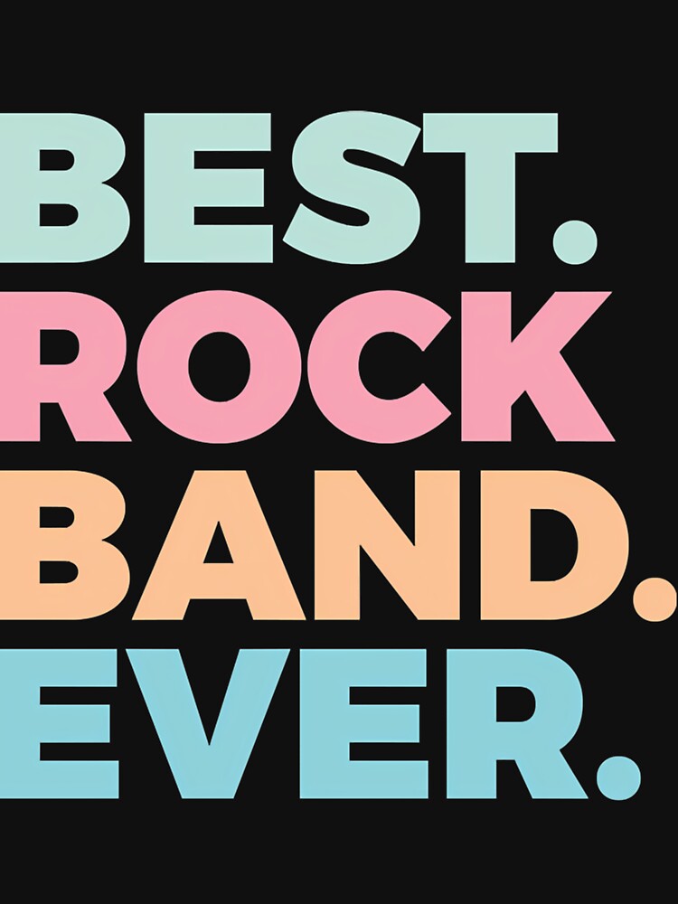 Best Rock Band Ever Music Band Rock Music Lovers Classic by ChancyHilli T-Shirts, Hoodie, Sweatshirt (Image 3)