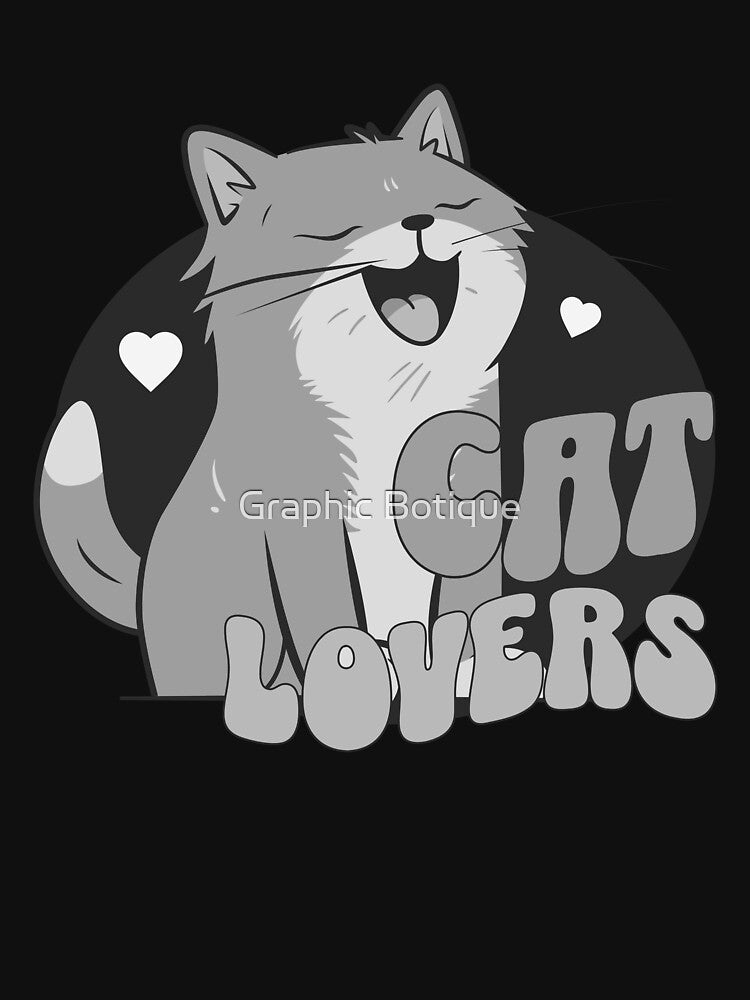 Funny Cat Lovers Hoodie – Cute Cat Art for Feline Fans by Graphic Botique T-Shirts, Sweatshirt | BlankRebels.com (Image 3)