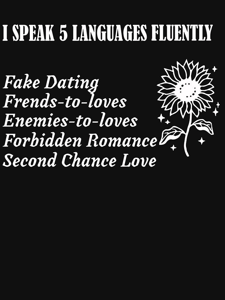 I Speak 5 Languages Fluently - Romance Readers Enemy To Lover by HaroldDesign T-Shirts, Hoodie, Sweatshirt (Image 3)