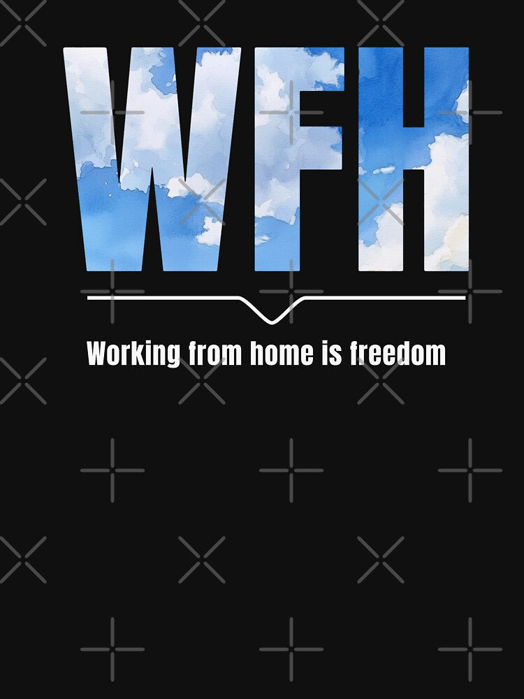 Work from home by Dahlann T-Shirts, Hoodie, Sweatshirt | BlankRebels.com (Image 3)