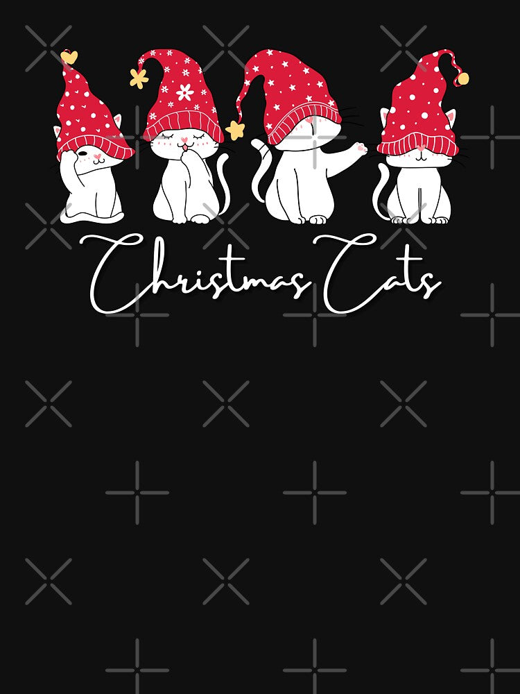 Christmas cats / Merry Christmas by Butterfly  Effect T-Shirts, Hoodie, Sweatshirt | BlankRebels.com (Image 3)