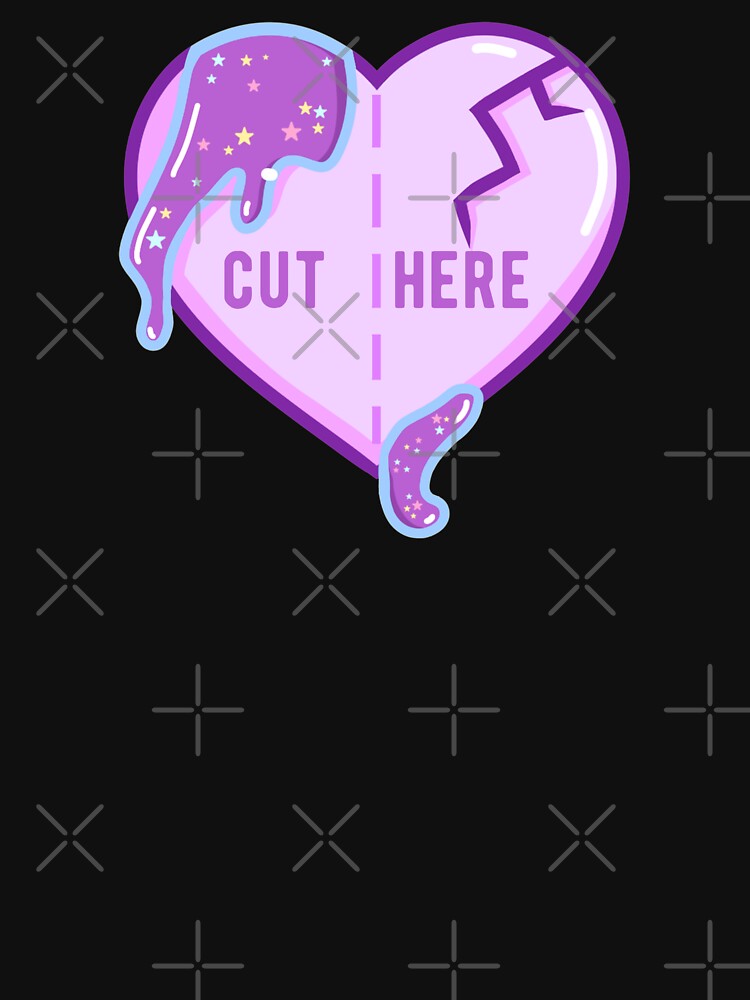 Cut Here Yami Kawaii by Quineveer Alice T-Shirts, Hoodie, Sweatshirt | BlankRebels.com (Image 3)