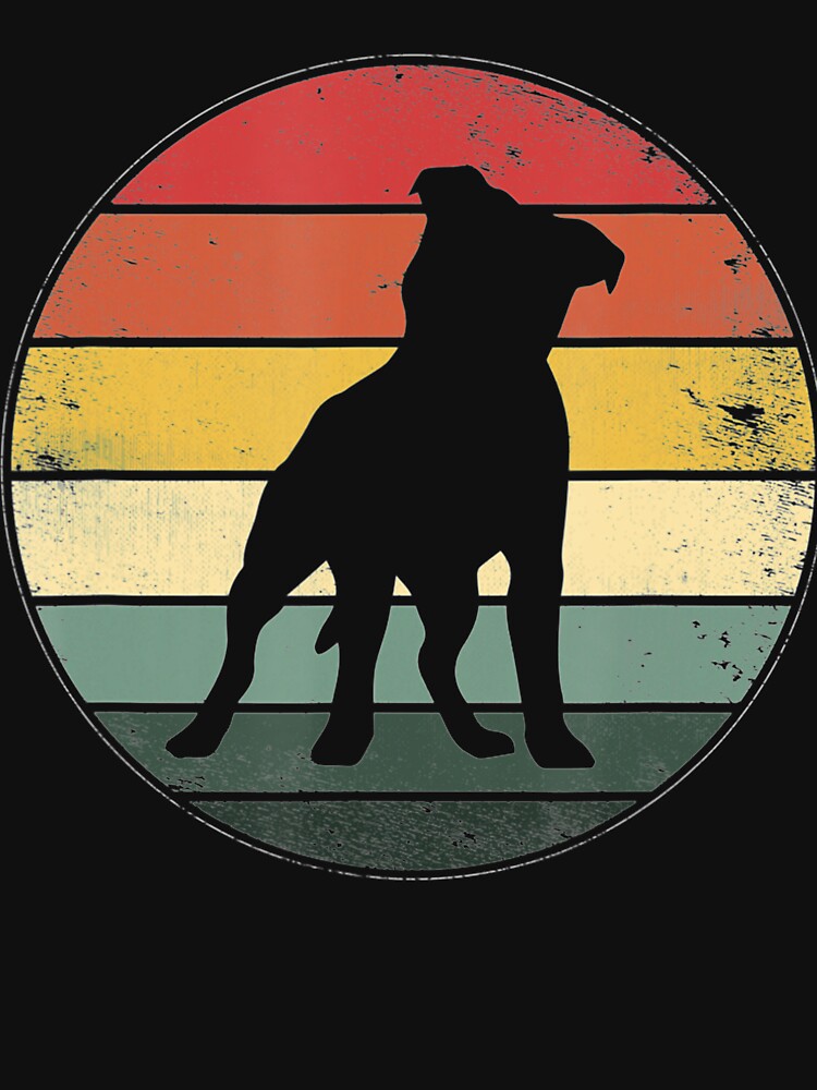 Funny Pitbull Vintage Pit Bull Dog Dad Mom Lover by Gibson411 T-Shirts, Hoodie, Sweatshirt | BlankRebels.com (Image 3)