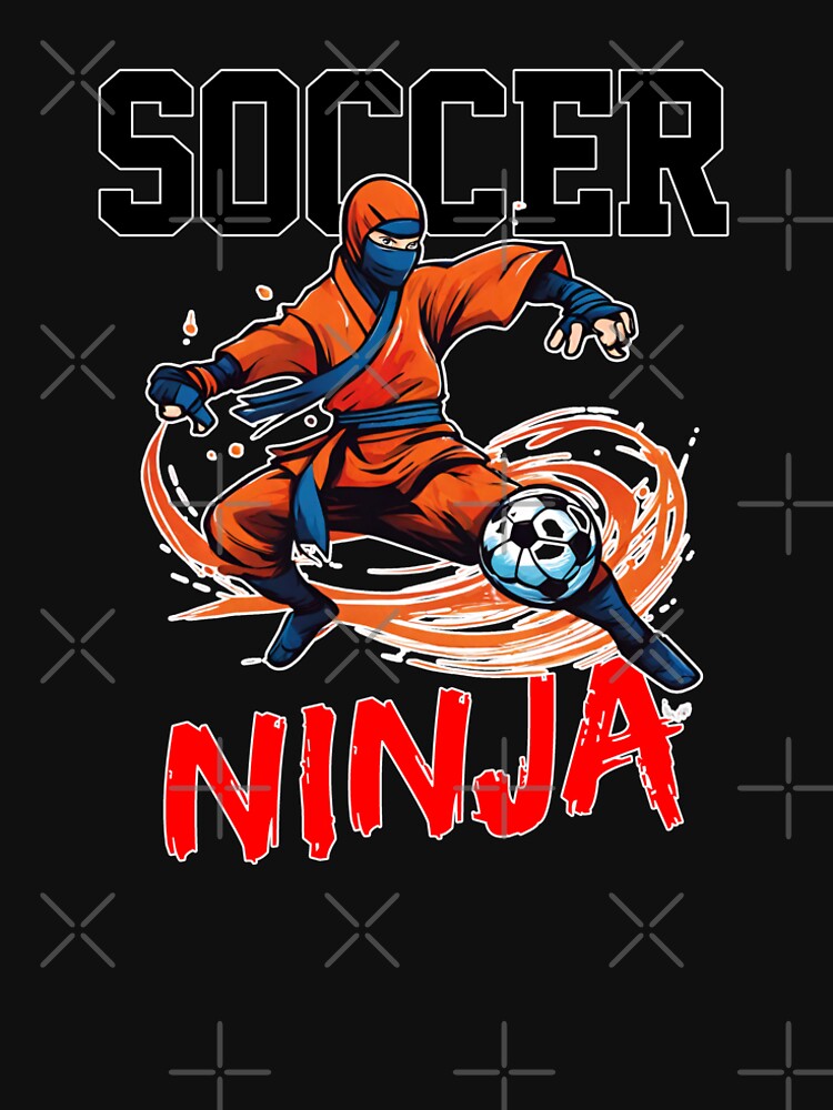 Soccer Ninja Cute Class Football Lovers by justbejoker