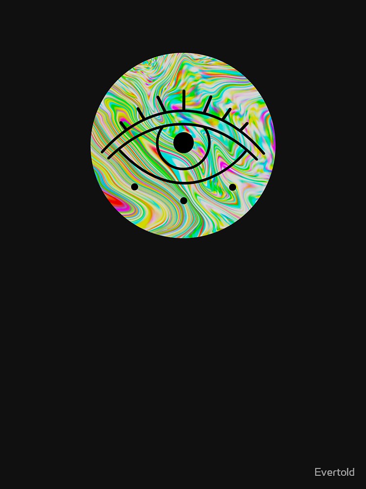 Tie Dye Evil Eye by Evertold T-Shirts, Hoodie, Sweatshirt | BlankRebels.com (Image 3)