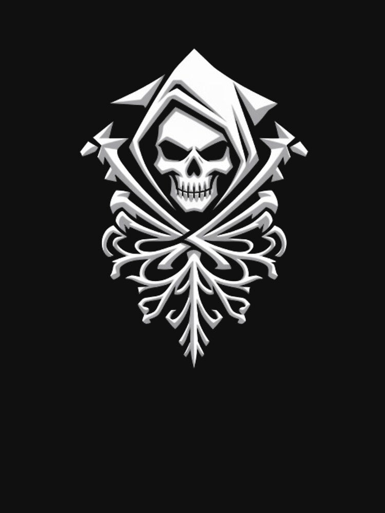 Shadow Reaper – Grim Skull Hoodie by vvcreativedesigns T-Shirts, Sweatshirt | BlankRebels.com (Image 3)