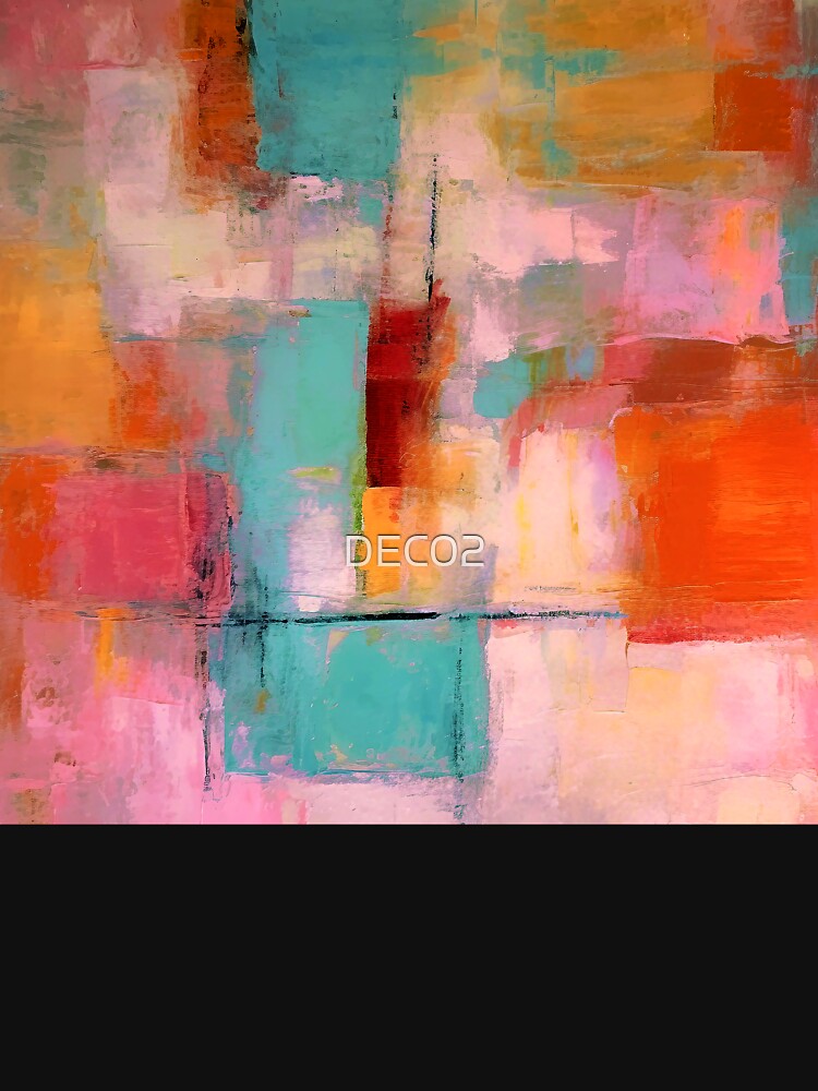 Vibrant Sunset Over Southwest Desert Abstract Art Painting by DEC02 T-Shirts, Hoodie, Sweatshirt | BlankRebels.com (Image 3)