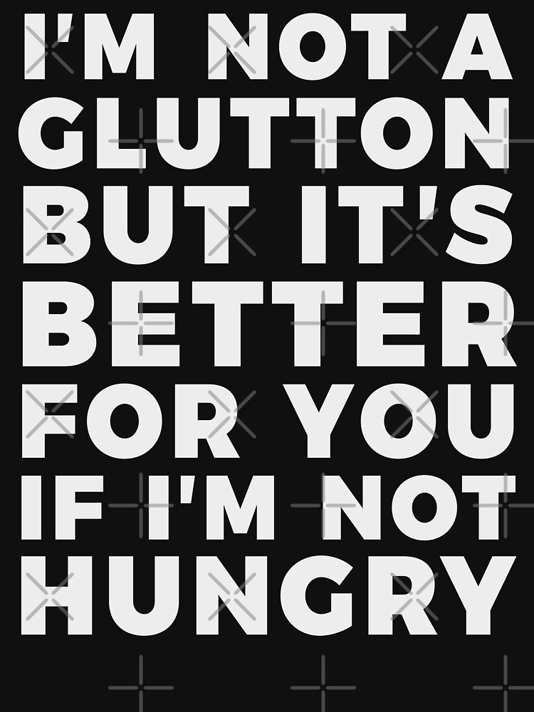 Foodie I'm Not A Glutton Funny Food Lover by Zagach Letters T-Shirts, Hoodie, Sweatshirt | BlankRebels.com (Image 3)