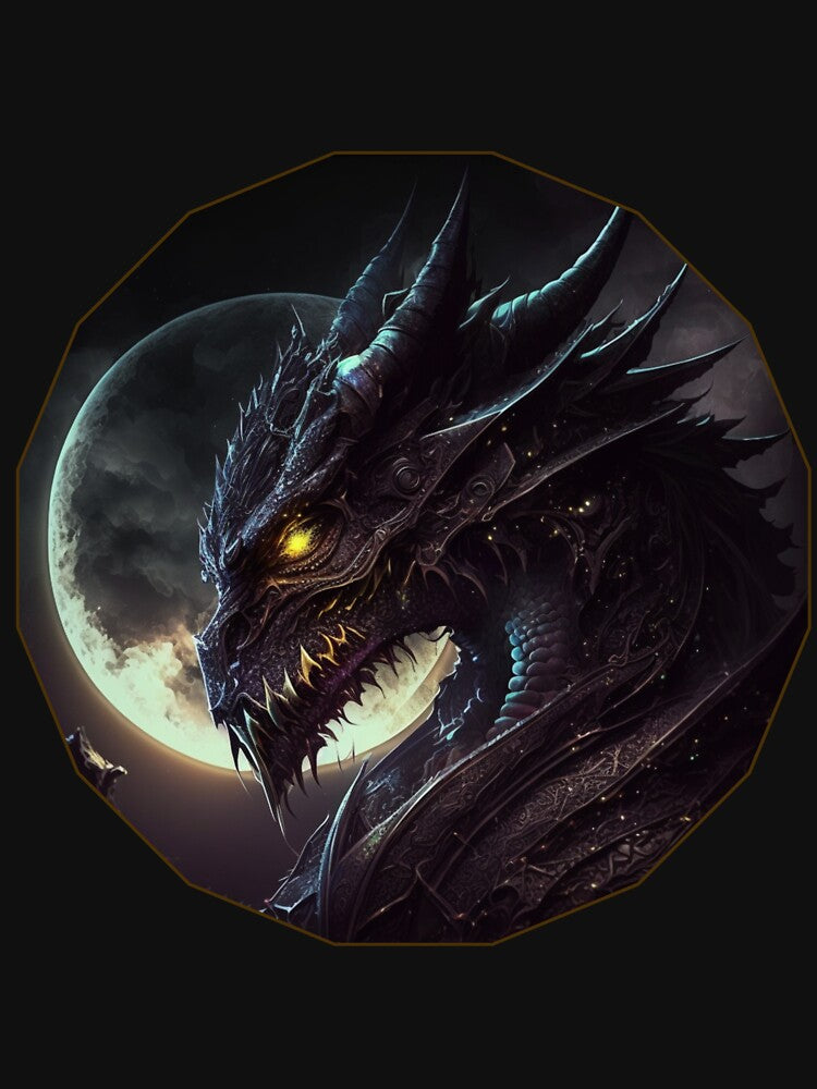 Dark gaze of the dragon by HarriPaloma T-Shirts, Hoodie, Sweatshirt | BlankRebels.com (Image 3)