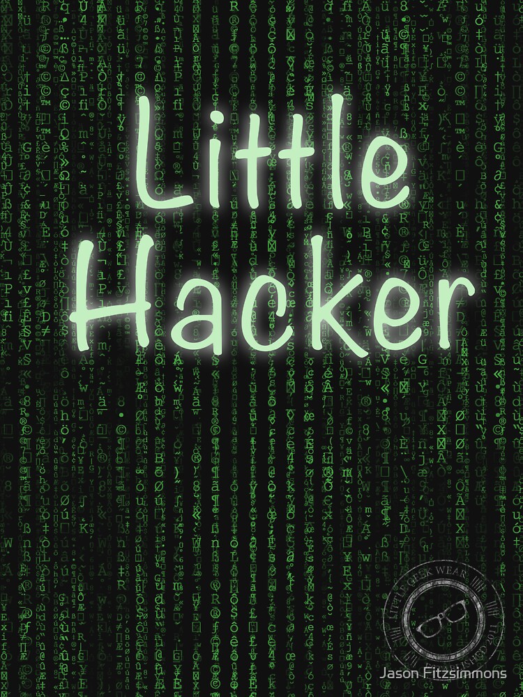 Little Hacker by Jason Fitzsimmons T-Shirts, Hoodie, Sweatshirt | BlankRebels.com (Image 3)