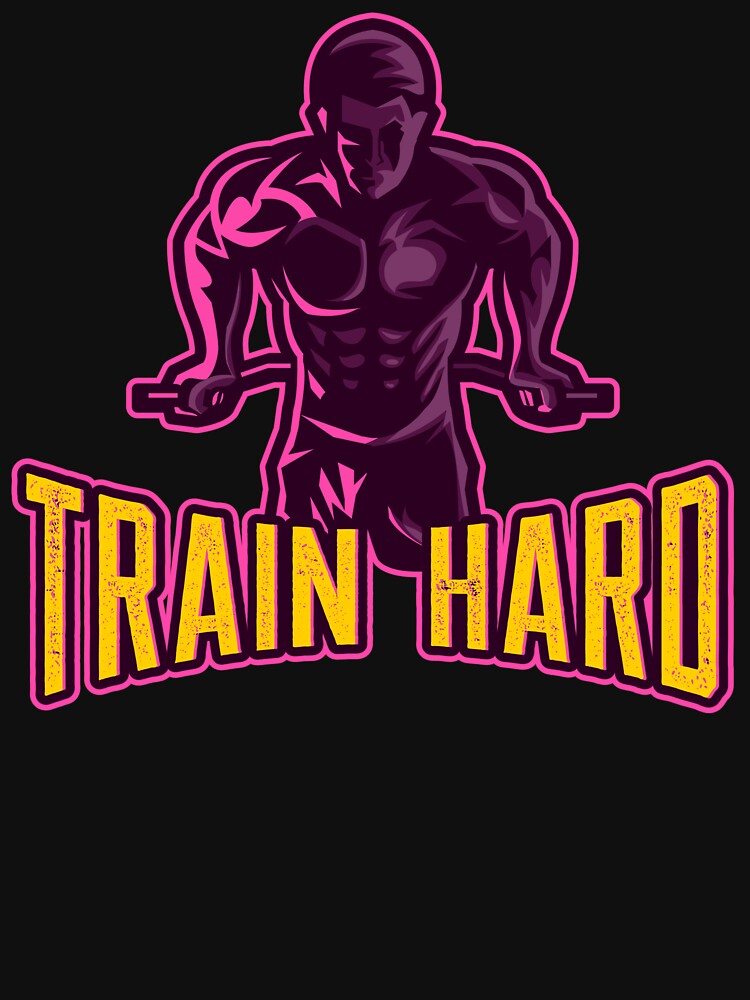 TRAIN HARD by MJ96-PRO T-Shirts, Hoodie, Sweatshirt | BlankRebels.com (Image 3)