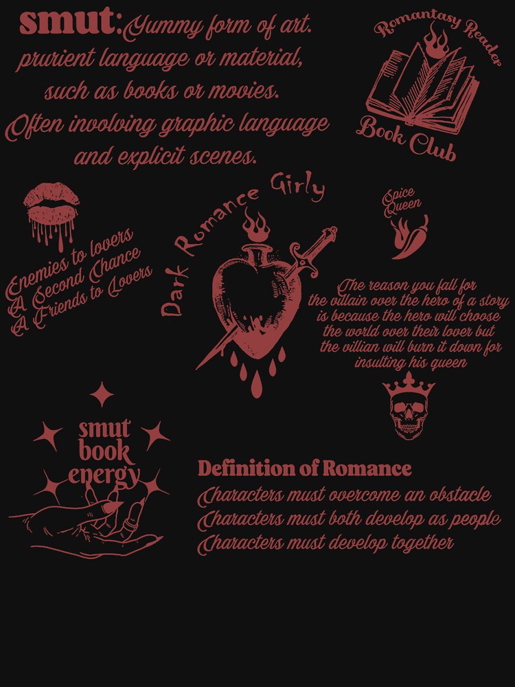 Dark Romance Girly by SebastiMatthiro T-Shirts, Hoodie, Sweatshirt | BlankRebels.com (Image 2)