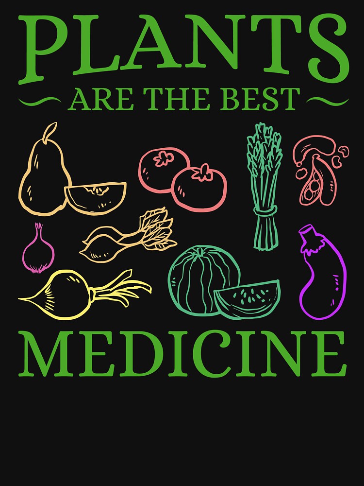 Plants are the best medicine T Shirt by BestShop2010 Hoodie, Sweatshirt | BlankRebels.com (Image 3)