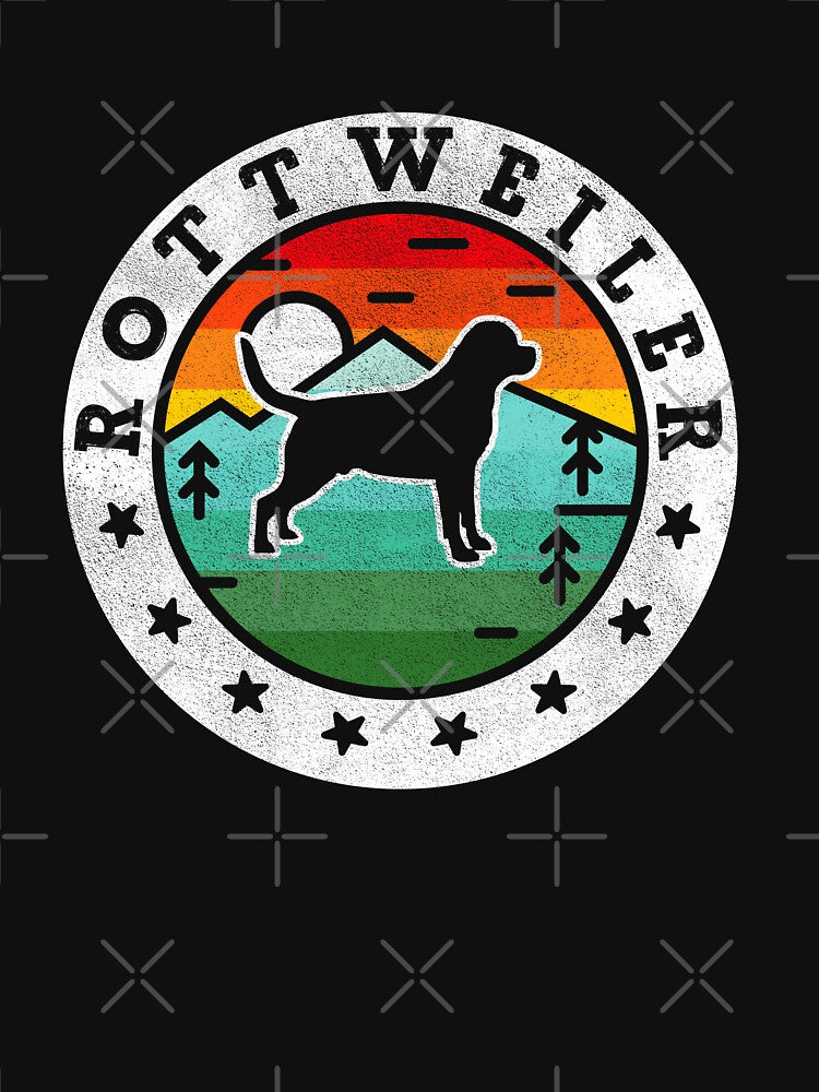 Rottweiler Dog Summer Vintage by rafaeltto T-Shirts, Hoodie, Sweatshirt | BlankRebels.com (Image 3)