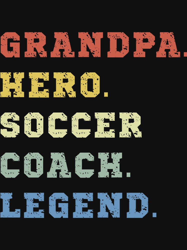 Soccer Coach Grandpa Classic T-Shirt by amiyacunni