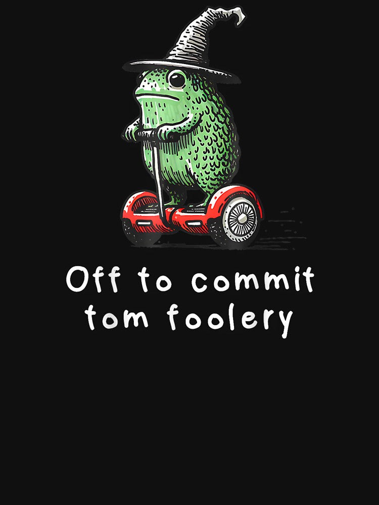 Off To Commit Tom Foolery Funny Raccoon Frog by PetPanache T-Shirts, Hoodie, Sweatshirt | BlankRebels.com (Image 3)