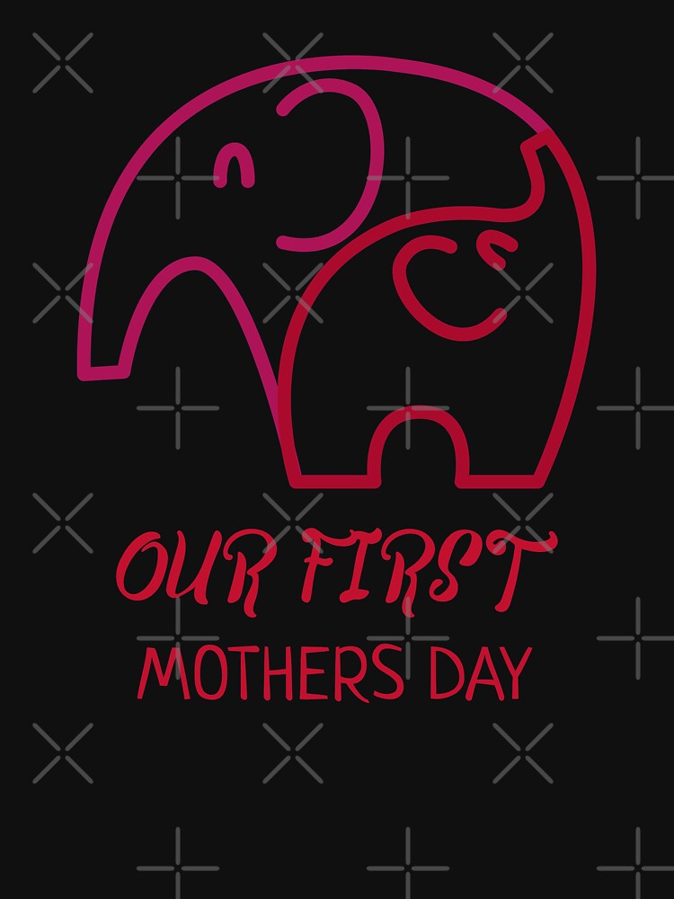 Our First Mothers Day by Destine99 T-Shirts, Hoodie, Sweatshirt | BlankRebels.com (Image 3)