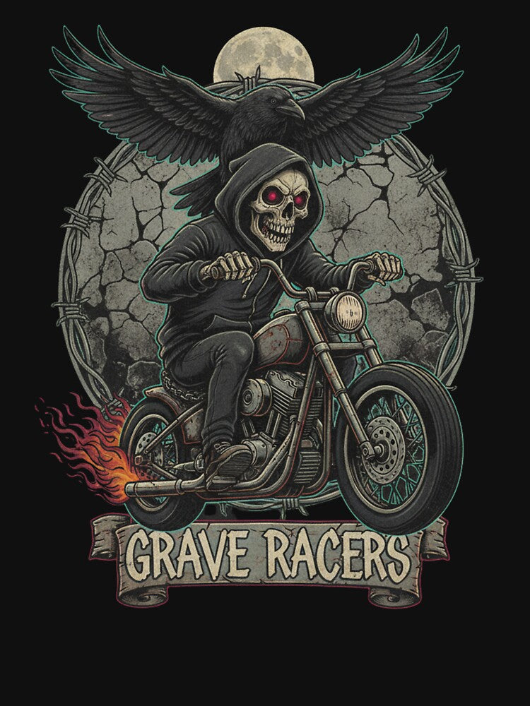 GRAVE RACERS by BRONTOSHIRTS T-Shirts, Hoodie, Sweatshirt | BlankRebels.com (Image 3)
