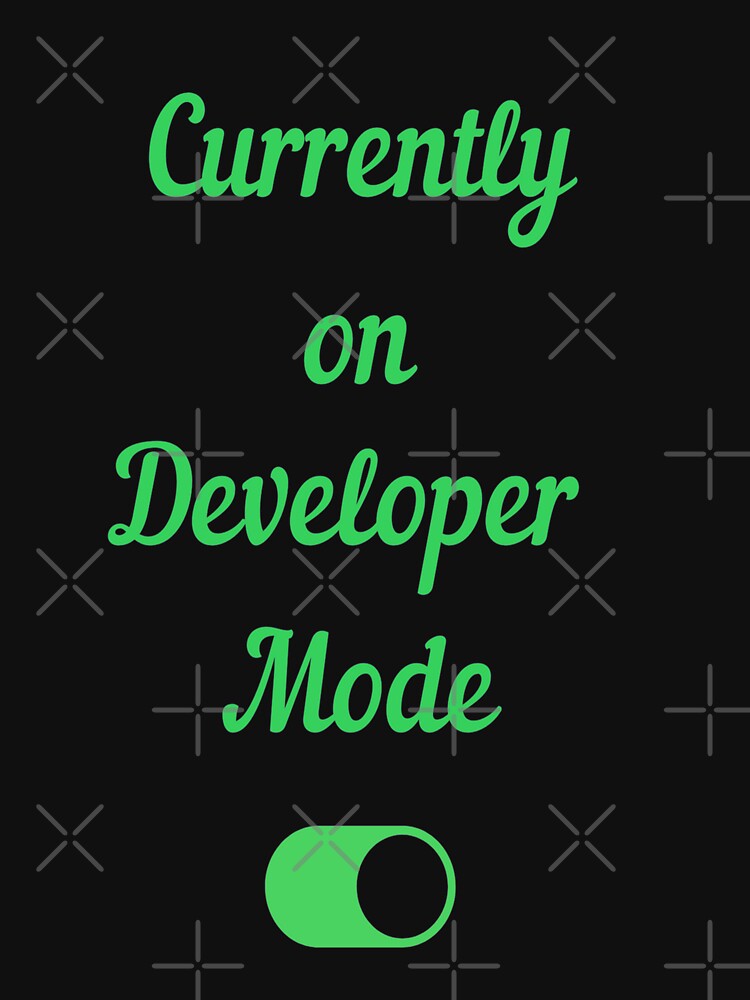 Developer Mode On - Green by Tshirtpedia T-Shirts, Hoodie, Sweatshirt | BlankRebels.com (Image 3)
