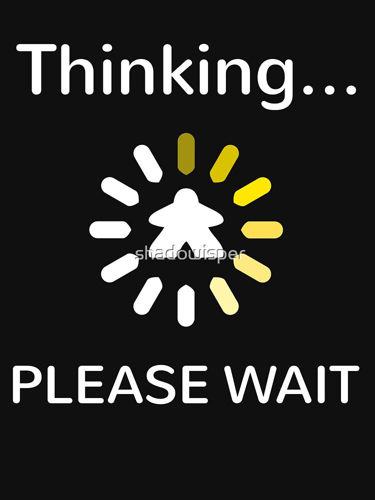 Analysis Paralysis Yellow Meeple Thinking by shadowisper T-Shirts, Hoodie, Sweatshirt | BlankRebels.com (Image 3)
