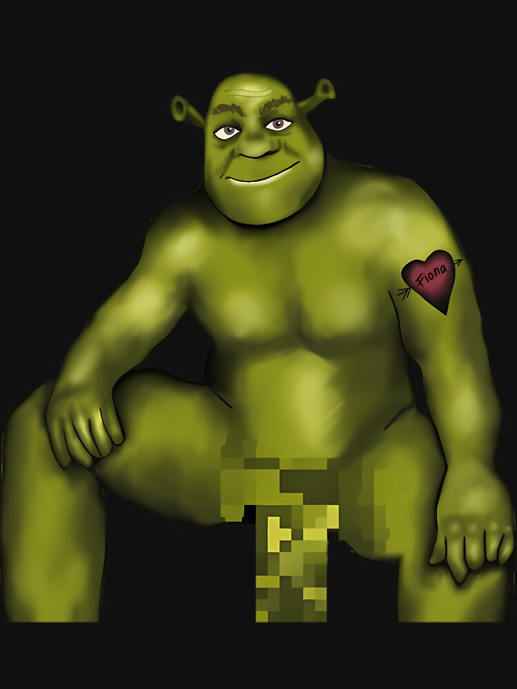 Thicc Boy Shrek by andreehehe