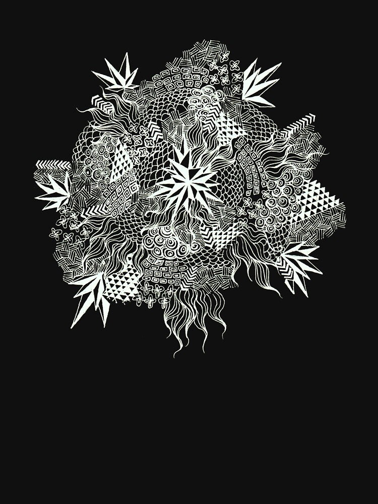 Hand Drawn Patterns Design (white) by jaycejvr T-Shirts, Hoodie, Sweatshirt | BlankRebels.com (Image 3)