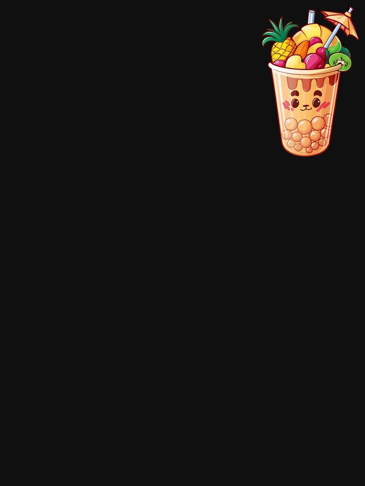 Cute Tropical Bubble Tea Kawaii by canvadreamer444 T-Shirts, Hoodie, Sweatshirt | BlankRebels.com (Image 3)