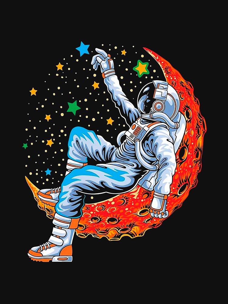 Astronaut fishing planets by fitzcarraldoink T-Shirts, Hoodie, Sweatshirt | BlankRebels.com (Image 3)