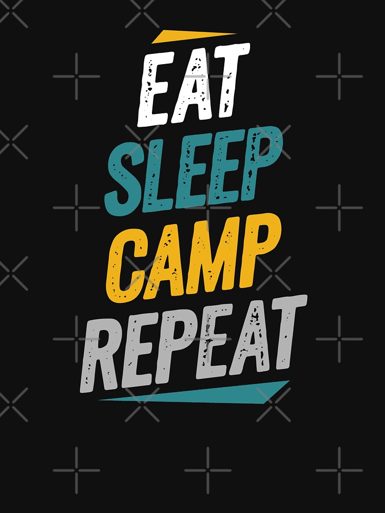 Eat Sleep Camp Repeat Hiking and Camping by Go-Fun T-Shirts, Hoodie, Sweatshirt | BlankRebels.com (Image 3)