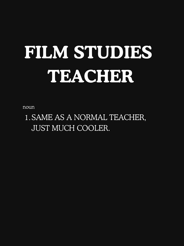"Cool Film Studies Teacher" Tee Shirt by work-at-tire Hoodie, Sweatshirt | BlankRebels.com (Image 3)
