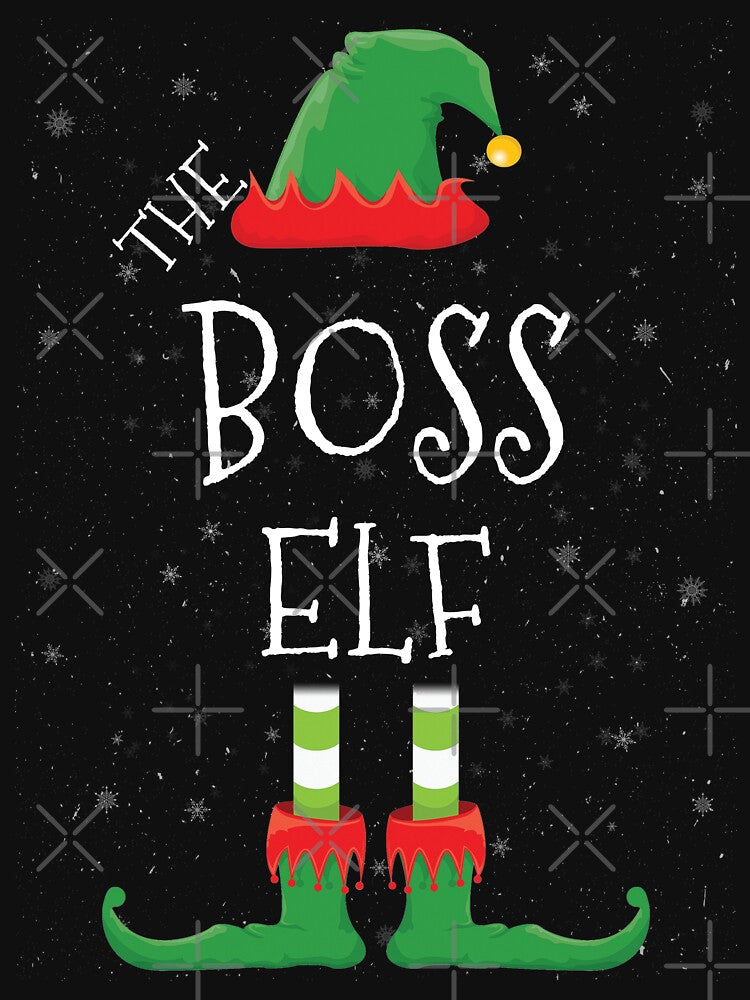Boss Elf Family Matching Christmas Group Funny Gift by DavisHasari T-Shirts, Hoodie, Sweatshirt | BlankRebels.com (Image 3)