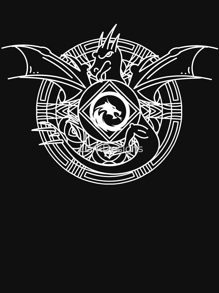 Dragon Mandala Asian Streetwear Style by LarkDesigns T-Shirts, Hoodie, Sweatshirt | BlankRebels.com (Image 3)