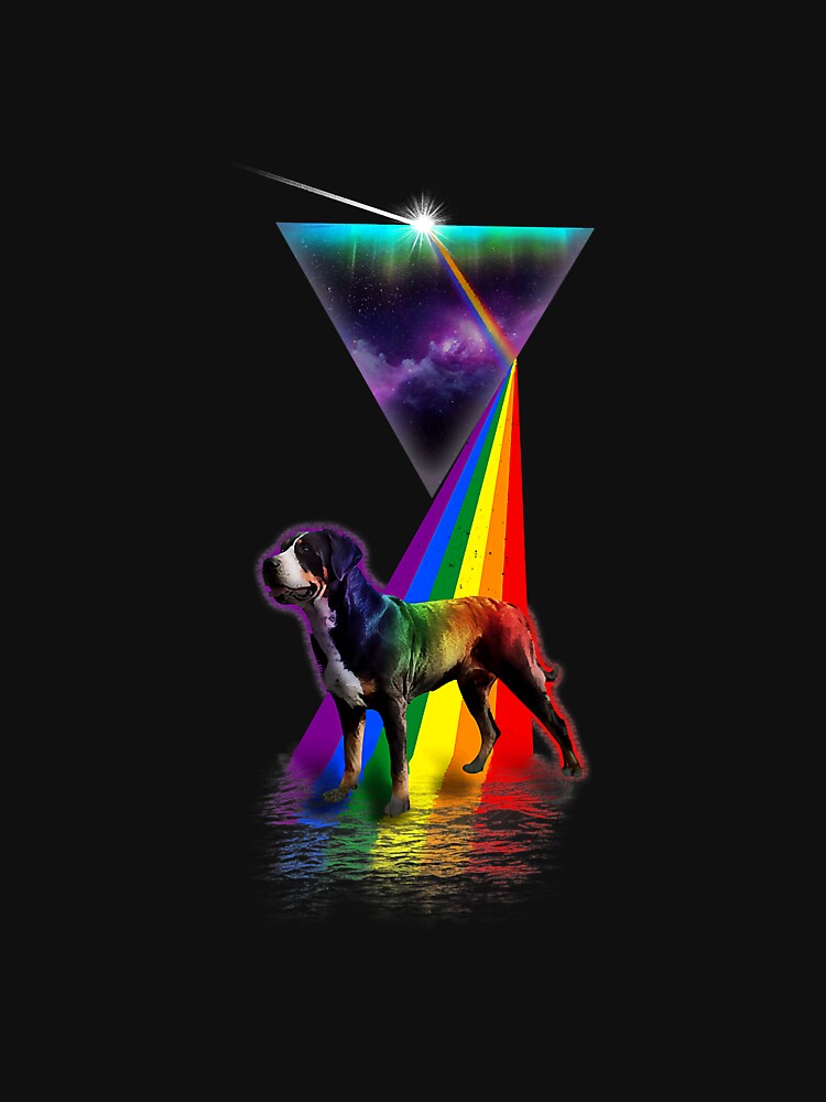 Vintage Retro Prism Greater Swiss by SkyCloudBlue T-Shirts, Hoodie, Sweatshirt | BlankRebels.com (Image 3)