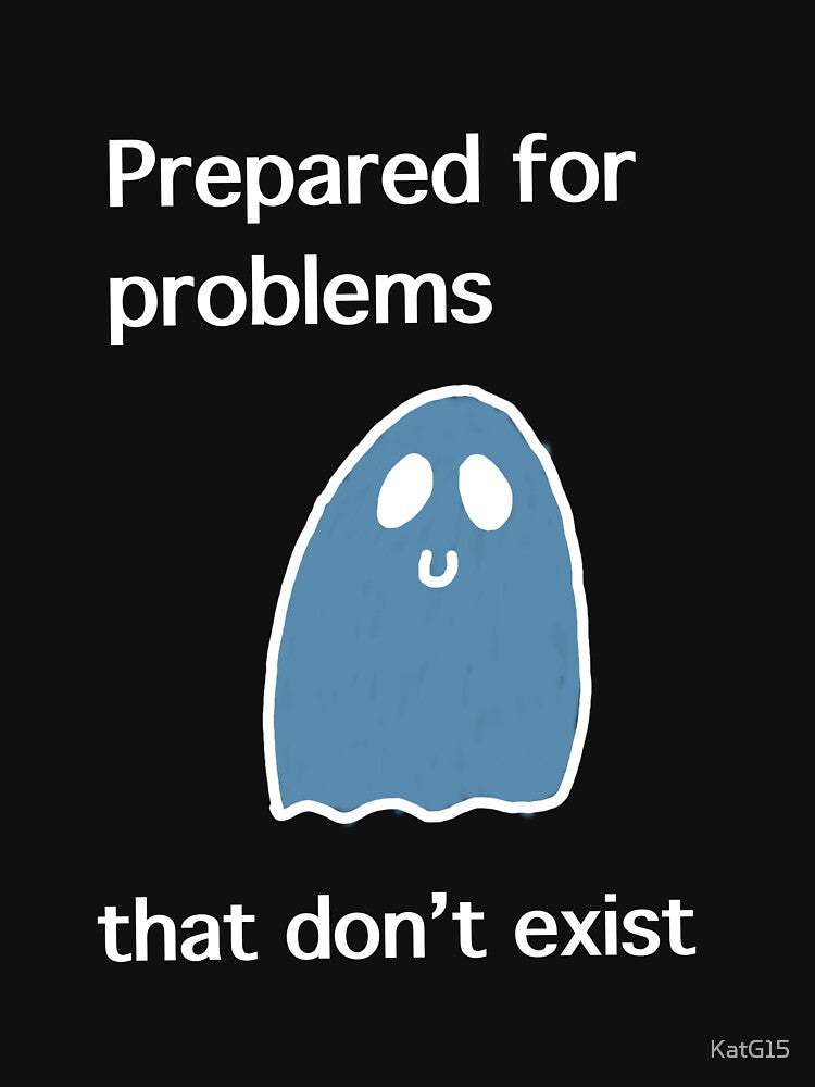 Anxious ghost by KatG15 T-Shirts, Hoodie, Sweatshirt | BlankRebels.com (Image 3)
