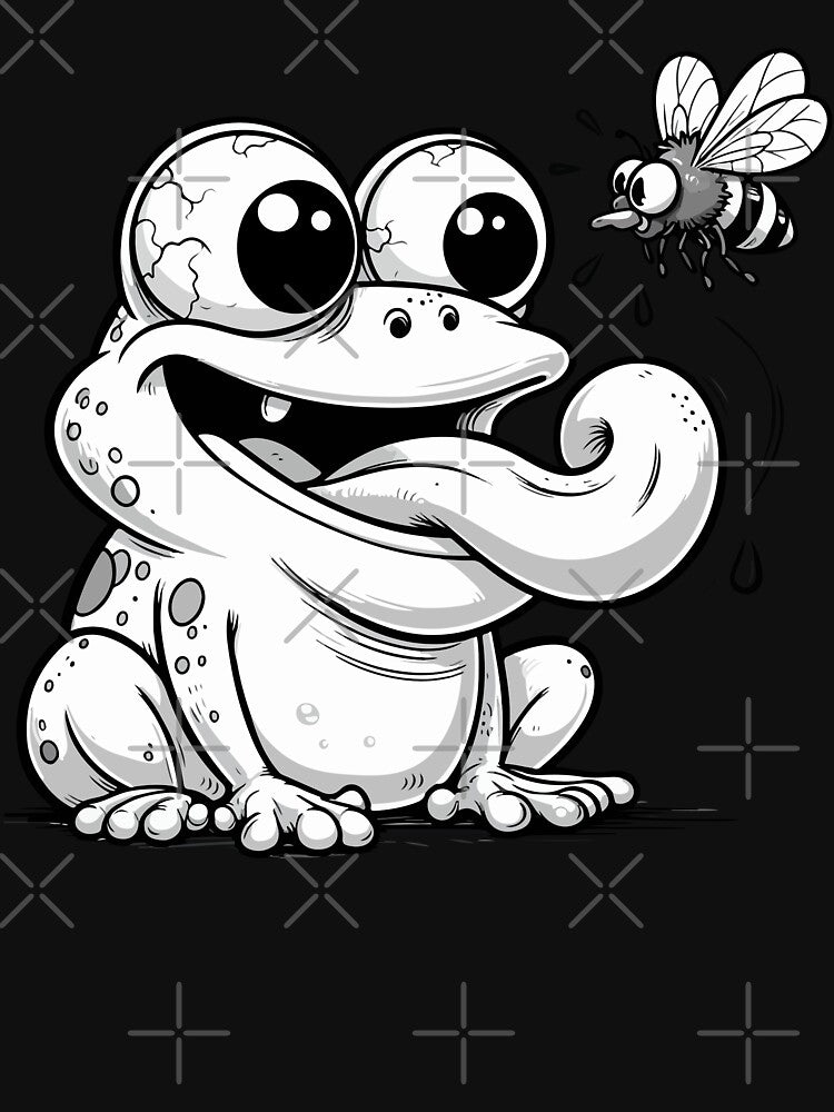 Cute Cottagecore Aesthetic Frog Bee Vintage Graphic by Dapper-Art T-Shirts, Hoodie, Sweatshirt | BlankRebels.com (Image 3)