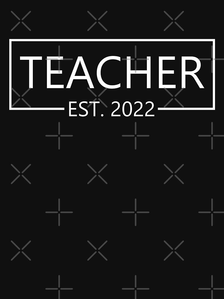 Teacher Lover | Teacher Est 2022 | Funny Teacher by AMINE  ★★★★★ T-Shirts, Hoodie, Sweatshirt | BlankRebels.com (Image 3)