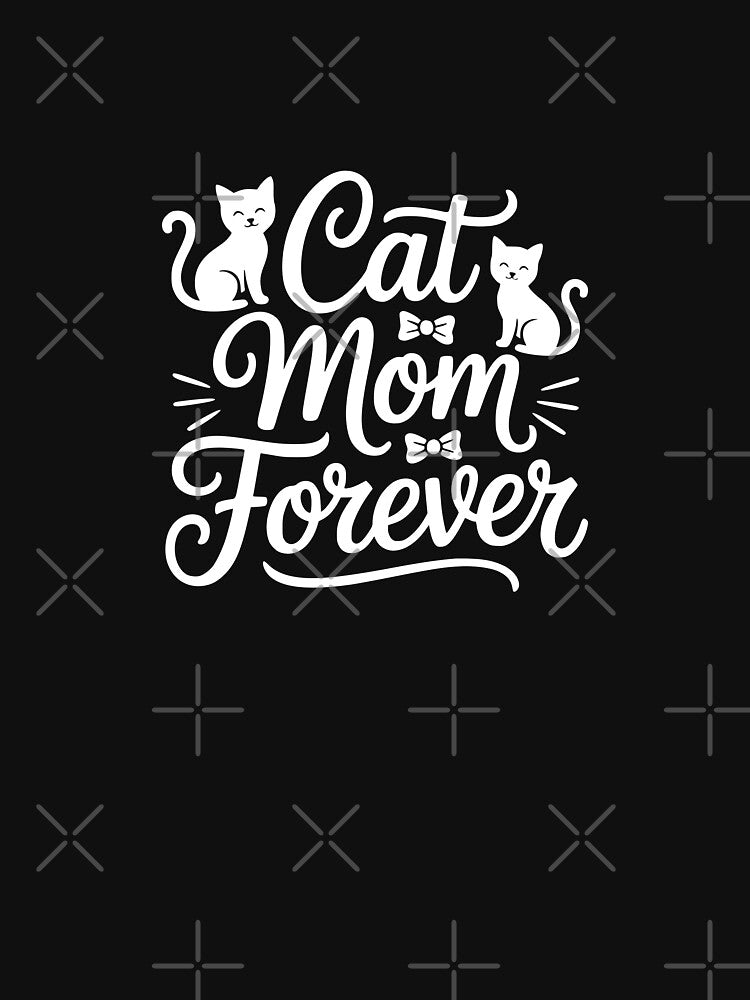 Cat Mom Forever by theartfulaspie T-Shirts, Hoodie, Sweatshirt | BlankRebels.com (Image 3)