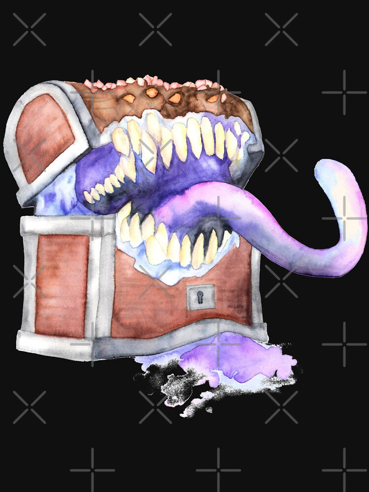 Watercolor Mimic Chest by RoxyTocin T-Shirts, Hoodie, Sweatshirt | BlankRebels.com (Image 3)