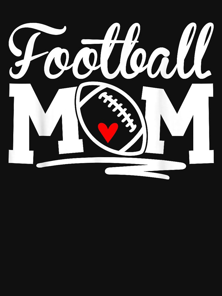 Proud football mom supportive mom football fun mom by matfloif T-Shirts, Hoodie, Sweatshirt | BlankRebels.com (Image 3)