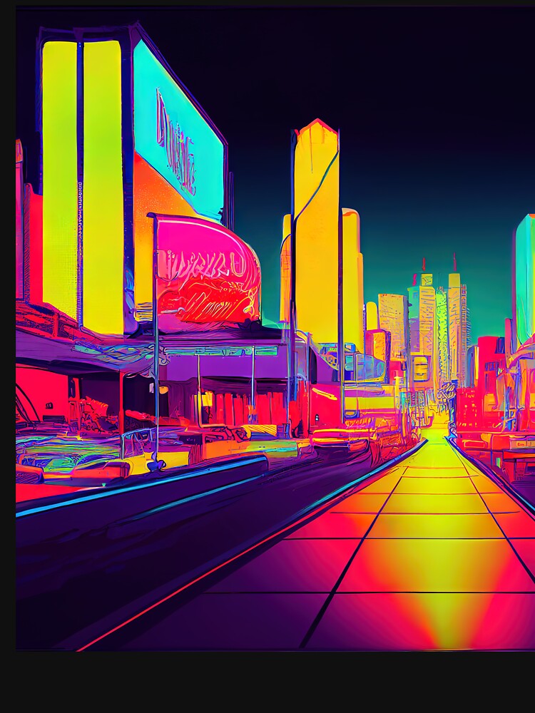 Memphis neon vaporwave by ComicsFactory T-Shirts, Hoodie, Sweatshirt | BlankRebels.com (Image 3)