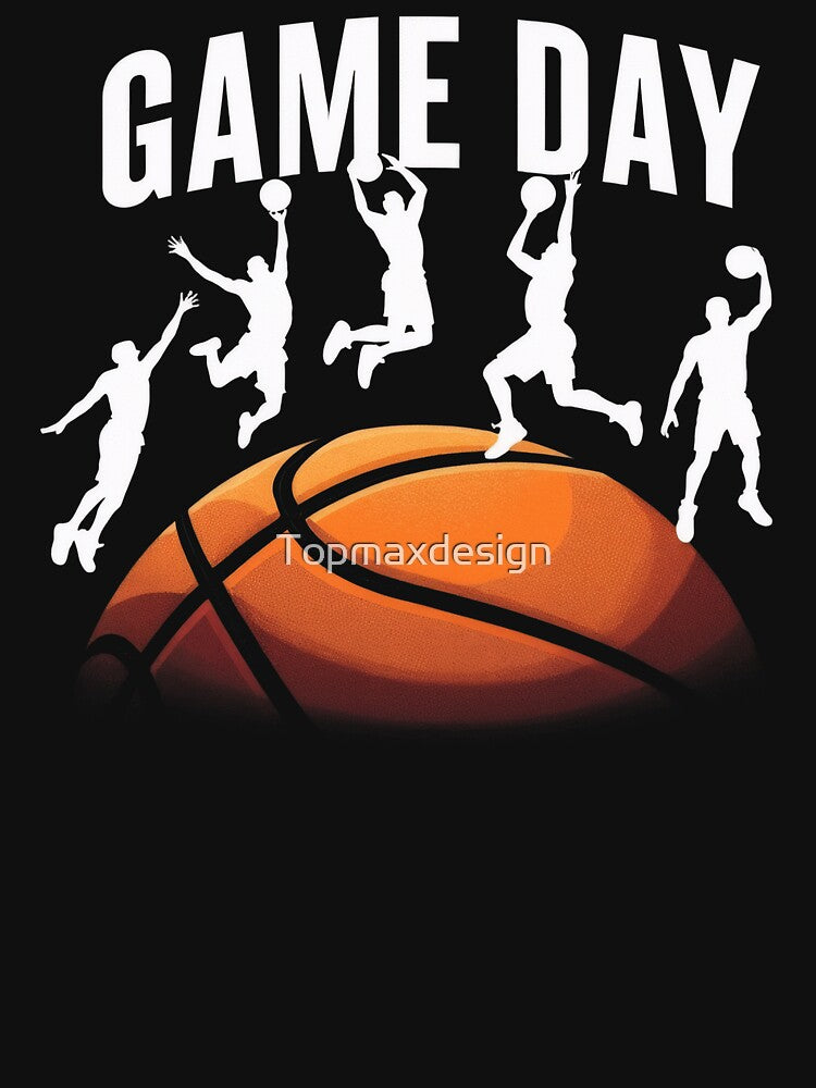 Basketball Game Day by Topmaxdesign T-Shirts, Hoodie, Sweatshirt | BlankRebels.com (Image 3)