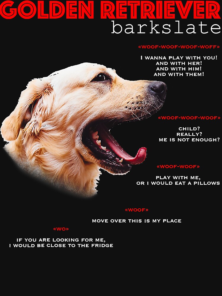 Funny Golden Retriever Translate by IanSummer53 T-Shirts, Hoodie, Sweatshirt | BlankRebels.com (Image 3)